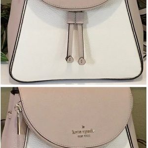 Kate Spade Leila Colorblock backpack/beige and tan